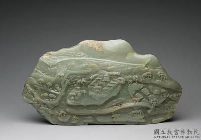 图片[2]-Jade table screen, Qing Dynasty, Qianlong reign-China Archive